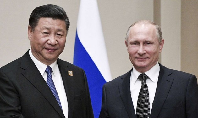 Le président chinois arrive à Moscou pour une visite d'Etat en Russie