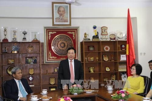  Pham Binh Minh poursuit sa visite en Inde