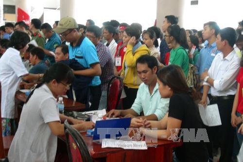 L’Itinéraire Rouge collecte 1.200 unités de sang à Khanh Hoa