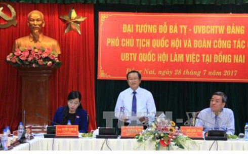Do Ba Ty travaille sur le règlement des plaintes à Dong Nai 