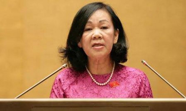Truong Thi Mai à la conférence sur les affaires concernant les femmes
