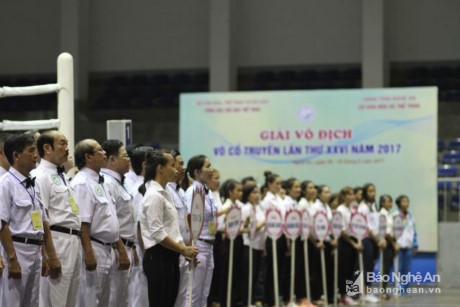 Clôture du 26ème championnat d’arts martiaux traditionnels du Vietnam 