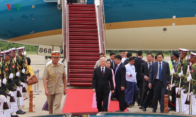 La relation vietnamo-birmane portée au niveau de partenariat intégral