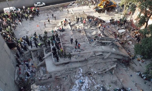 Mexique: le monde prie pour les victimes du « terrible tremblement de terre »