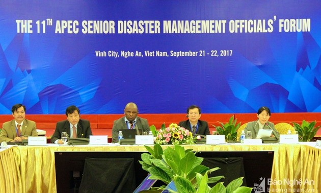 APEC : Clôture de la conférence sur la gestion des catastrophes naturelles