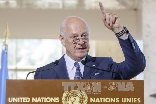 L’émissaire de l’ONU Mistura à Moscou pour stabiliser le processus de paix en Syrie