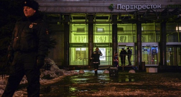 Russie : une bombe artisanale explose dans un supermarché à Saint-Pétersbourg