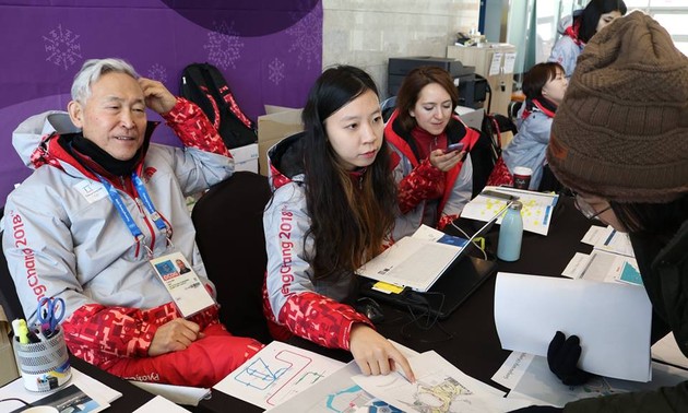De jeunes volontaires francophones à PyeongChang