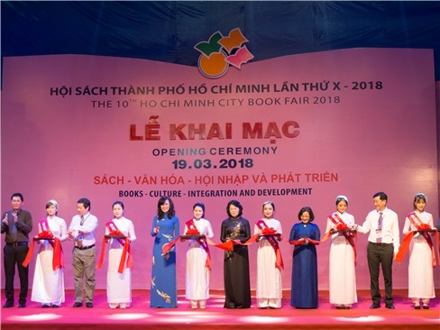 Ouverture du Salon du livre de Ho Chi Minh-Ville 2018