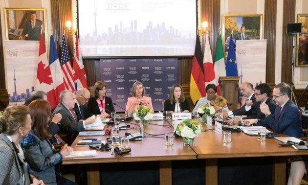 Réunion du G7 : Les ministres défendent l'accord nucléaire avec l’Iran