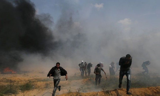 Trois Palestiniens tués, 600 blessés dans la bande de Gaza
