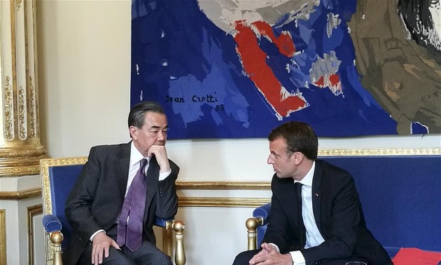 Macron souligne le rôle de premier plan du partenariat France-Chine