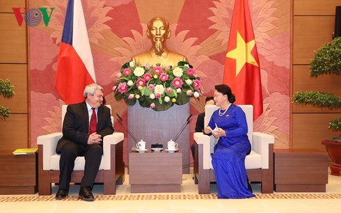 Les dirigeants vietnamiens reçoivent le vice-président de la Chambre basse tchèque