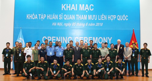 Formation d’officiers d’état-major pour l’ONU au Vietnam