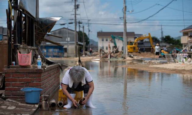 Inondations au Japon : 156 morts et plusieurs dizaines de disparus