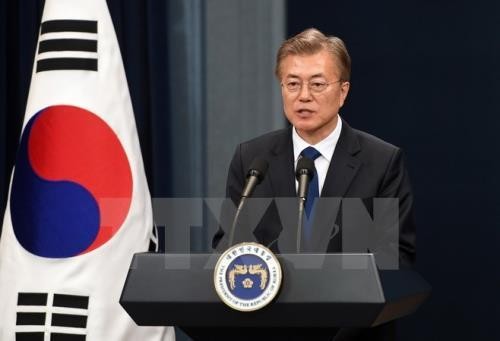 Moon Jae-in plaide pour un soutien aux efforts de paix avec Pyongyang
