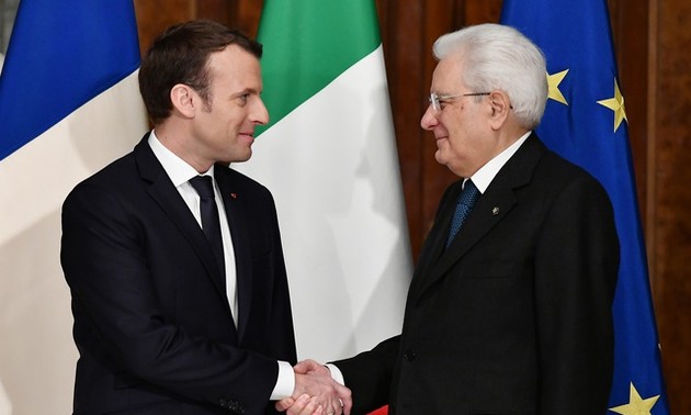 Les présidents français et italien «réaffirment l'importance» de la relation entre les deux pays