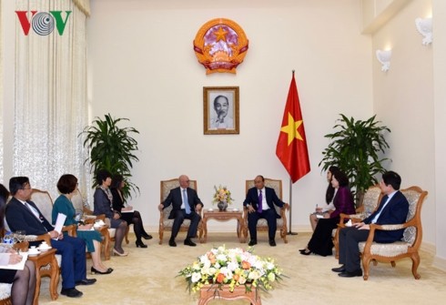 Nguyên Xuân Phuc reçoit un dirigeant du FMI