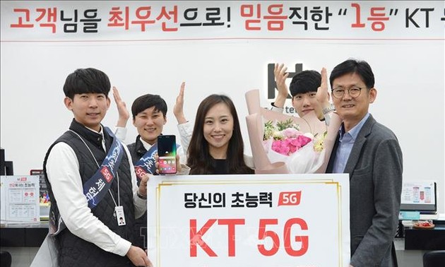 La République de Corée devient le premier pays au monde à commercialiser la 5G