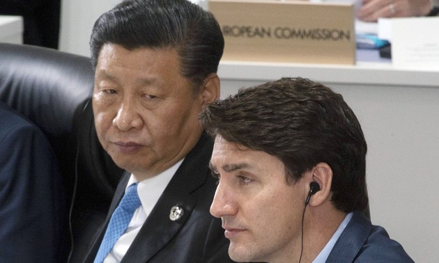 Justin Trudeau a eu un «échange bref, mais constructif» avec le président chinois au G20