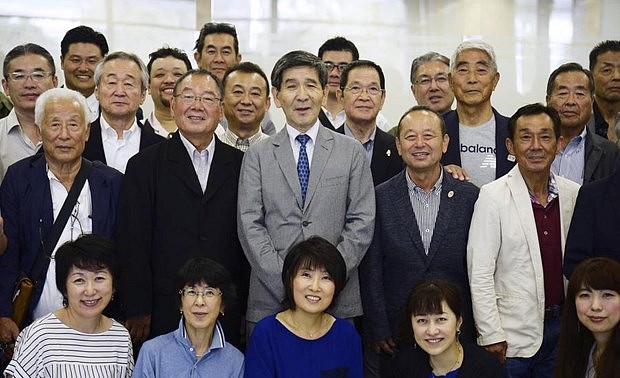Une délégation japonaise à Pyongyang