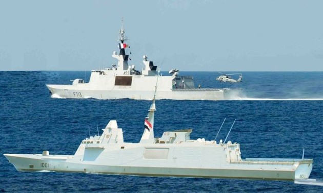 Égypte-France : exercice naval conjoint en Méditerranée