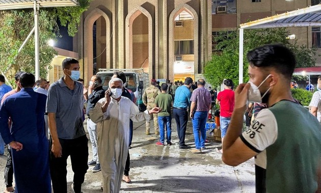 Iraq : Au moins 23 morts dans l’incendie d’un hôpital pour malades du Covid-19