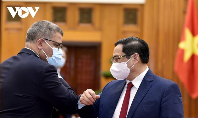 Pham Minh Chinh reçoit le président de la COP 26