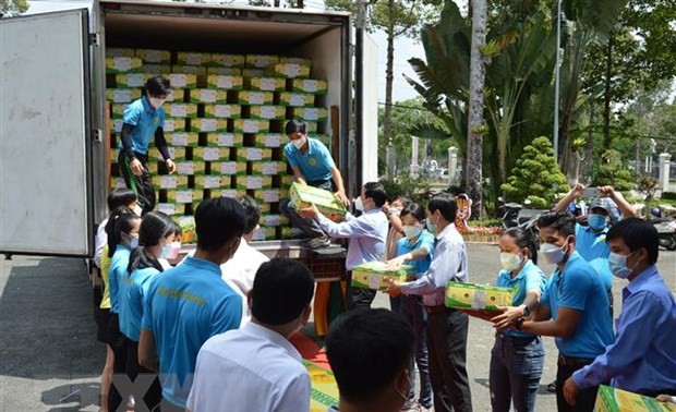 Dông Thap exporte son premier lot de mangues fraîches de 2022 vers l'Europe