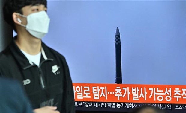 Les principaux émissaires nucléaires sud-coréens et japonais condamnent le tir de missile de Pyongyang