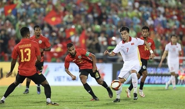 SEA Games 31 : Le Vietnam entre en demi-finale après avoir vaincu le Timor oriental