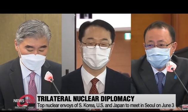 Les négociateurs sud-coréen, américain et japonais réunis autour du dossier nord-coréen