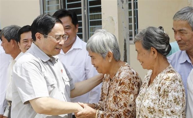 Pham Minh Chinh rencontre des électeurs de Cân Tho
