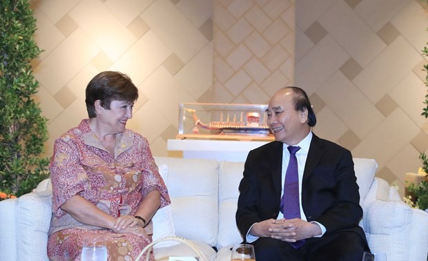 La directrice générale du FMI salue les progrès du Vietnam