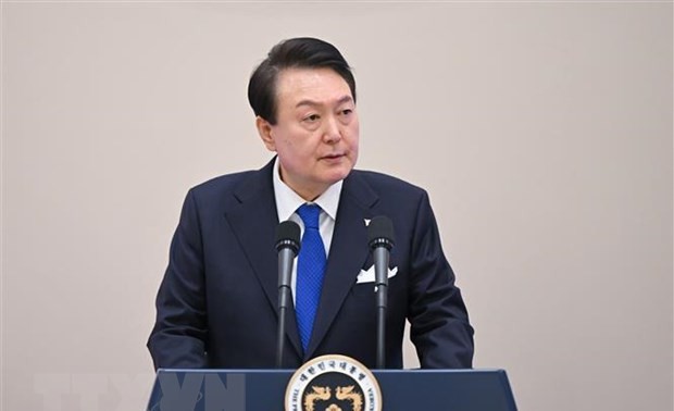 Le président sud-coréen entame sa visite d'État aux États-Unis