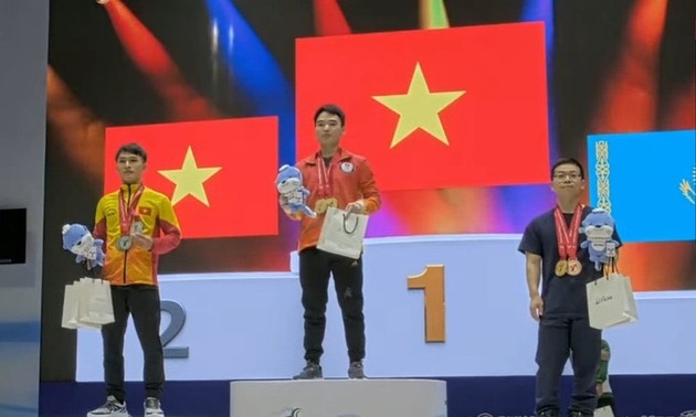 Championnat d’haltérophilie d’Asie: deux médailles d’or pour le Vietnam
