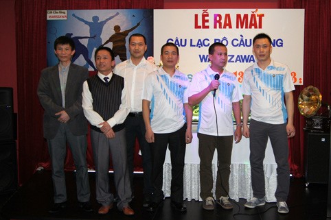 Ra mắt CLB cầu lông người Việt Nam tại Warszawa - Ba Lan