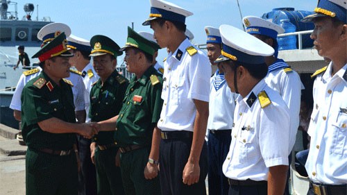 Vùng 5 Hải quân tổ chức thăm và chúc Tết các đảo thuộc vùng biển Tây Nam