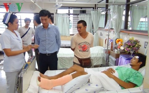 Người Việt bị thương trong vụ nổ tại Bangkok đã bình phục