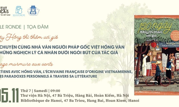 Trò chuyện cùng nhà văn người Pháp gốc Việt Hồng Vân về những nghịch lý cá nhân dưới ngòi bút của tác giả