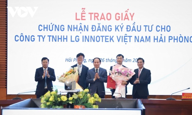 Hải Phòng hái “trái ngọt” thu hút FDI