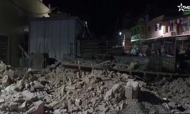 Động đất ở Maroc: Con số thương vong tăng mạnh lên gần 1.000 người