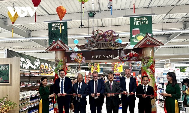 Giới thiệu hàng Việt Nam tại hệ thống siêu thị Pháp 