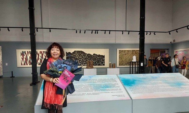 Hai họa sĩ Việt tham gia Bienale nghệ thuật quốc tế Thanh Đảo lần 6