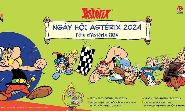Giao lưu với bạn đọc truyện tranh trong Ngày hội Astérix 2024 