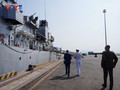 Escale du Vendémiaire à Dà Nang: l'armée vietnamienne et la marine française collaborent