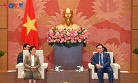 Ketua MN Vietnam Terima Ketua Mahkamah Agung Rakyat Laos