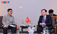 Ketua MN Vietnam, Vuong Dinh Hue Terima Ketua KADIN