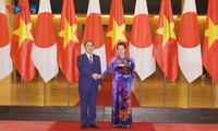 越南国会主席阮氏金银会见日本首相菅义伟