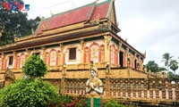 チャビン省のChrôi Tansa寺の訪れ 
